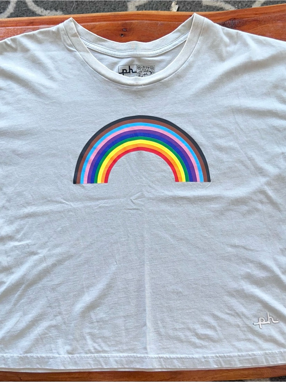 The Phluid Project LGBTQ+ Pride Rainbow Crop Top XL